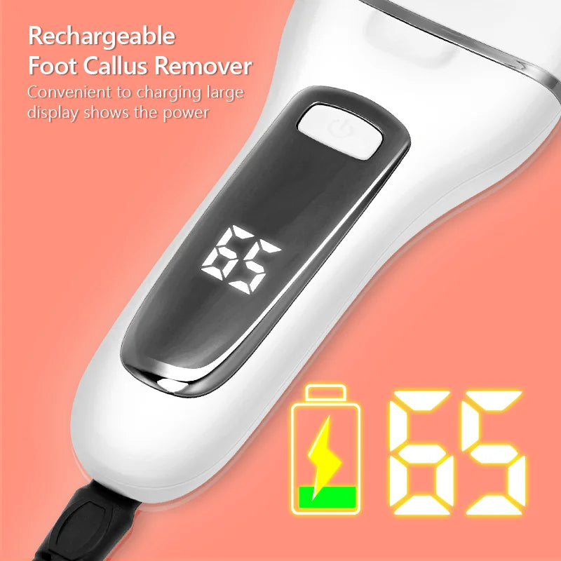 Rechargeable Foot Callus Remover Waterproof