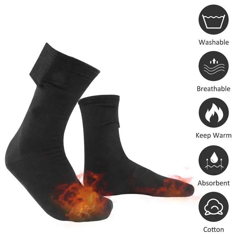 Heated Socks Rechargeable USB