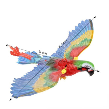 Simulation Bird Interactive Cat Toys Electric Hanging Eagle Flying Bird Cat Teasering Play Cat Stick Scratch Rope Pet Toys